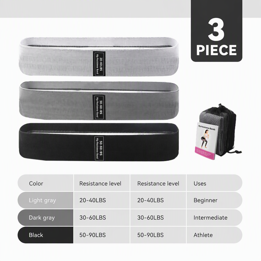 FRB-01 Fabric Resistance Band Set