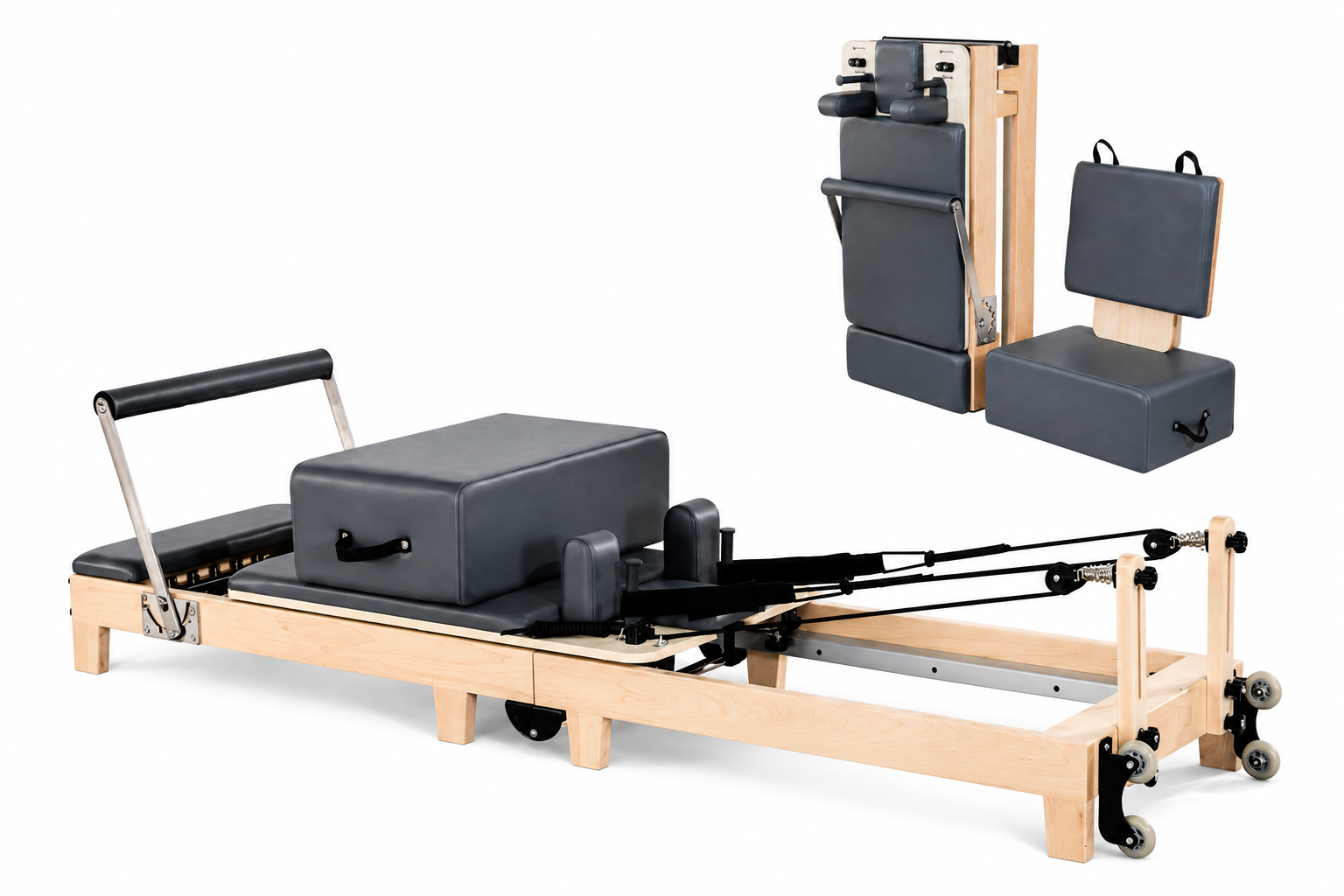 S-ALT04 Foldable Wood Pilates Reformer